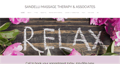 Desktop Screenshot of kristasandellimassagetherapy.com